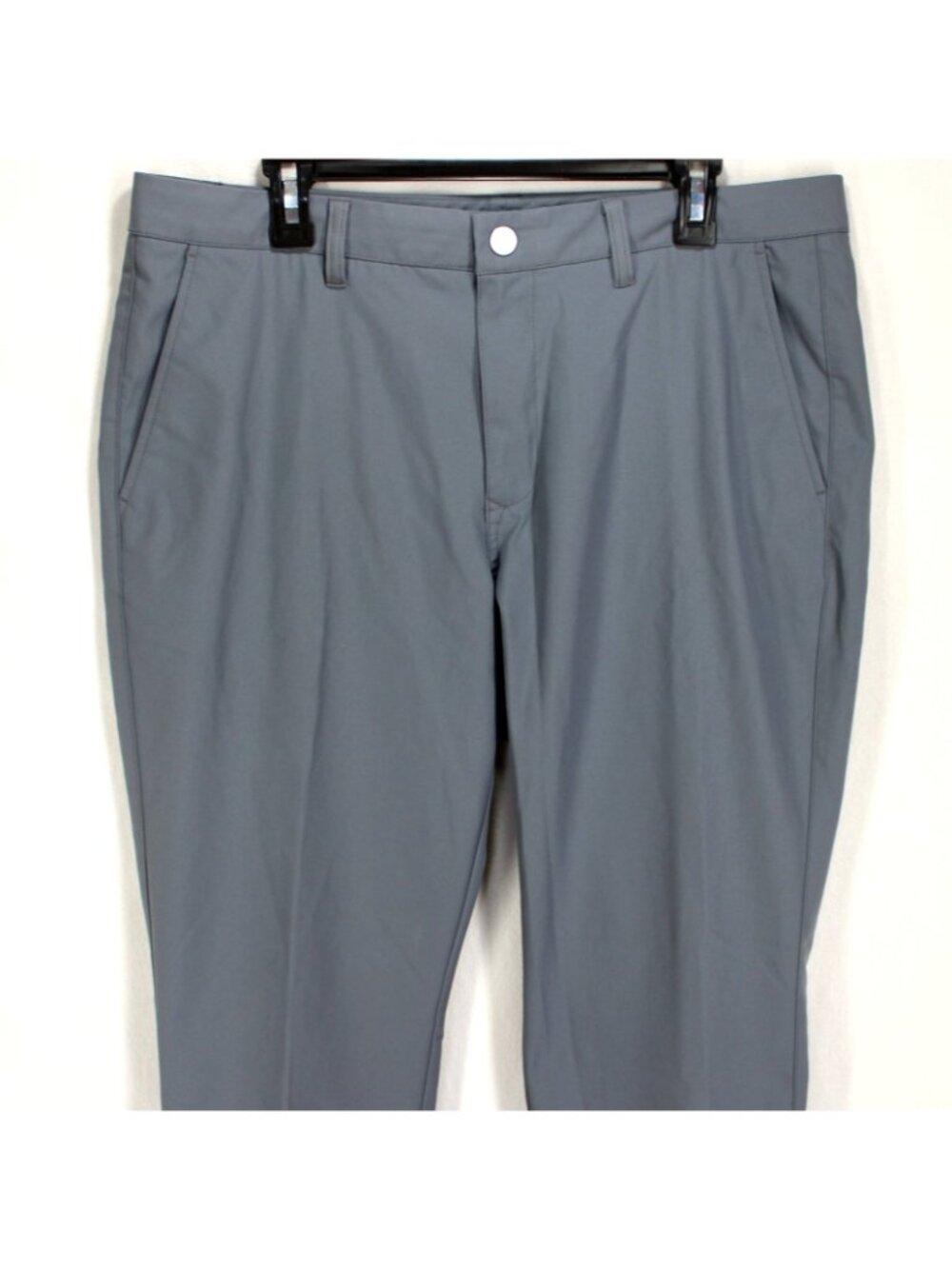Bonobos Golf Pants Mens Size 36 x 30 Gray Slim Fit Performance Chino Pockets - Picture 2 of 6